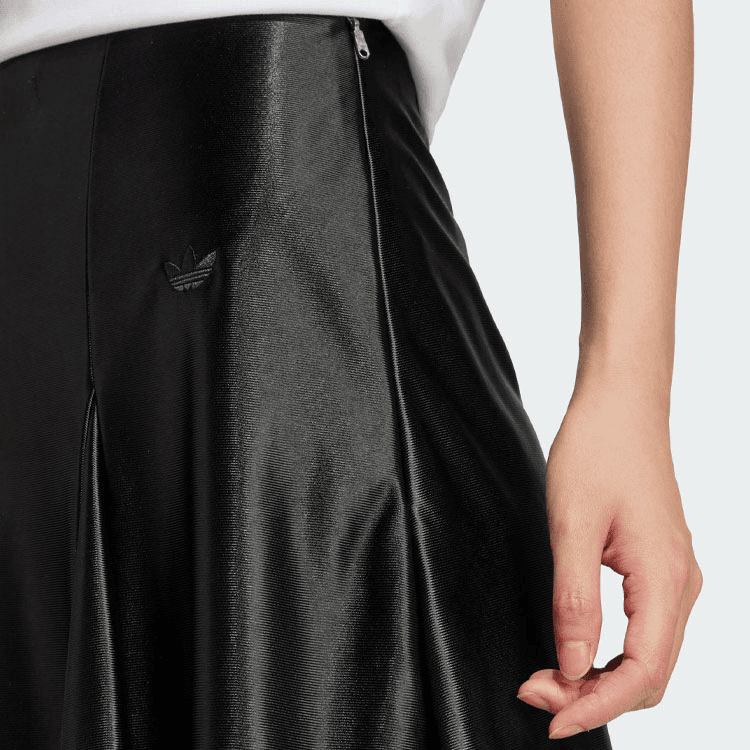 Юбка adidas Originals High-Waisted Satin Skirt - изображение 5