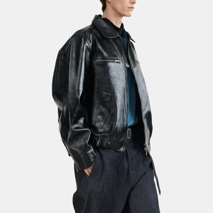 Кожаная куртки ZARA - изображение 4