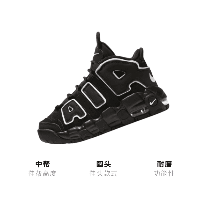 Кроссовки для баскетбола Nike Air More Uptempo - изображение 3