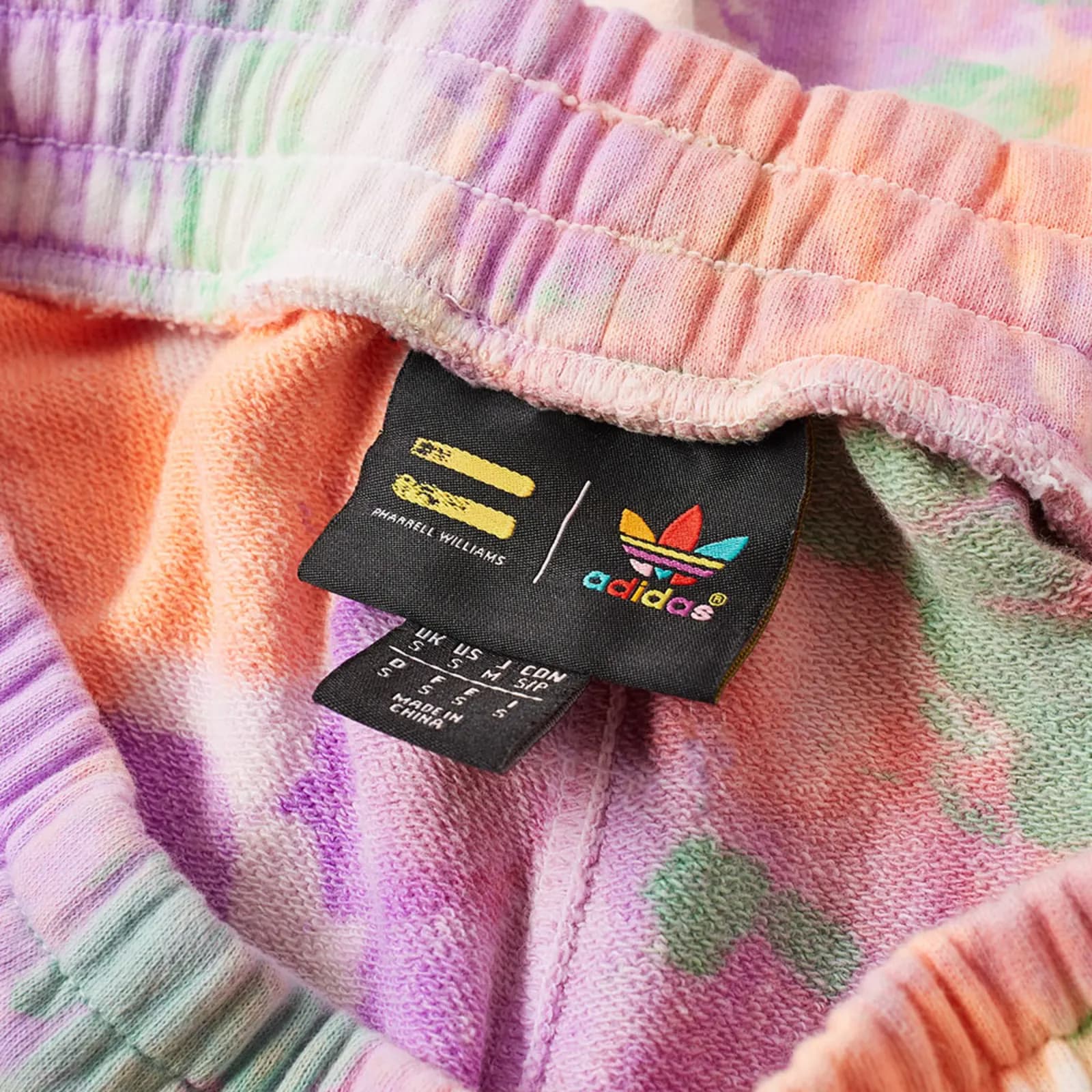 Шорты adidas Originals Tie-Dye High Waist Shorts - изображение 5