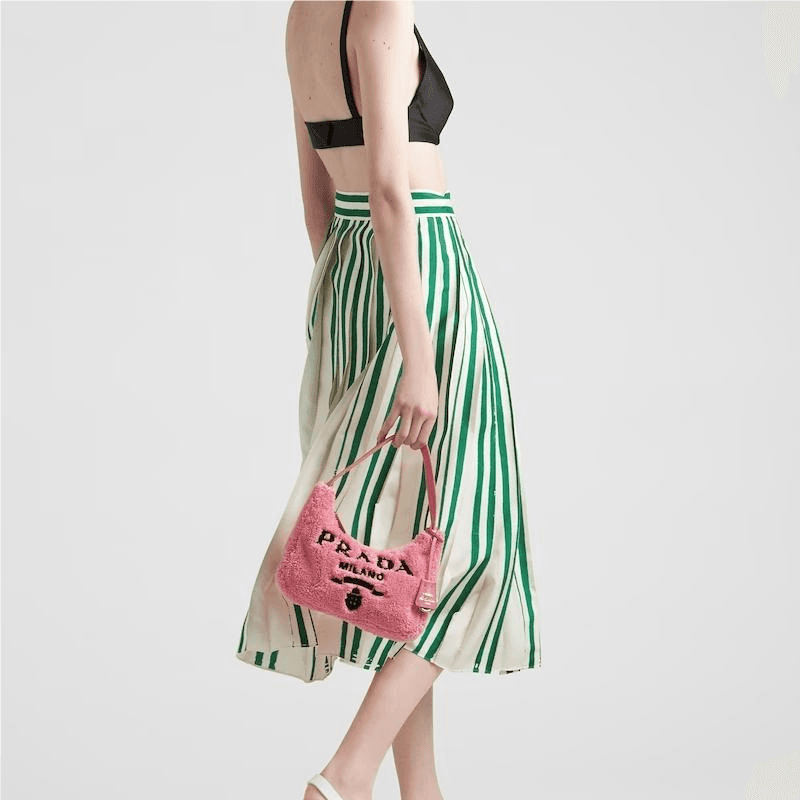 Мини-сумка Prada Re-Edition 2000 Pink - изображение 10