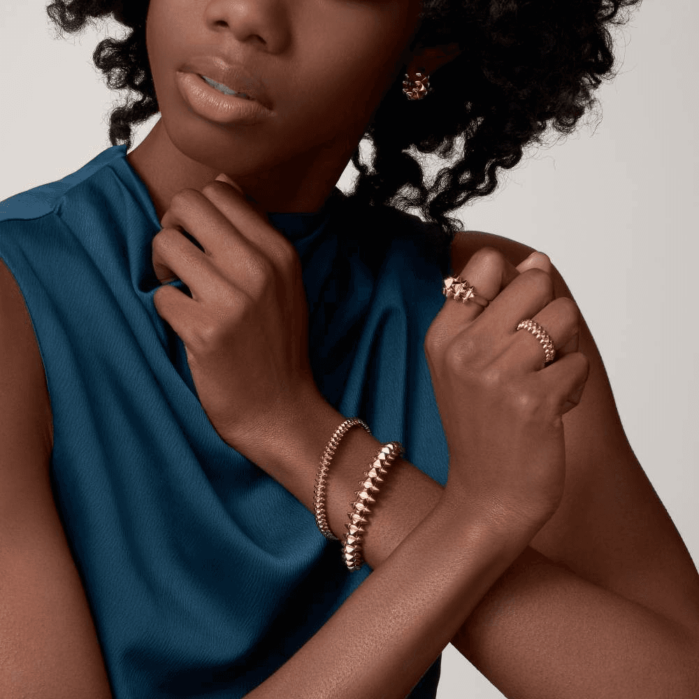 Браслет Cartier Clash De Cartier Bracelet 18k Rose Gold - изображение 5