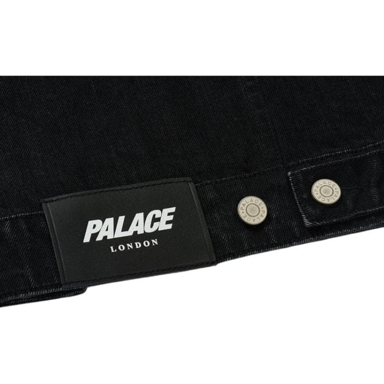 Джинсовая куртка PALACE SS24 TYPE P JACKET BLACK STONE WASH - изображение 4