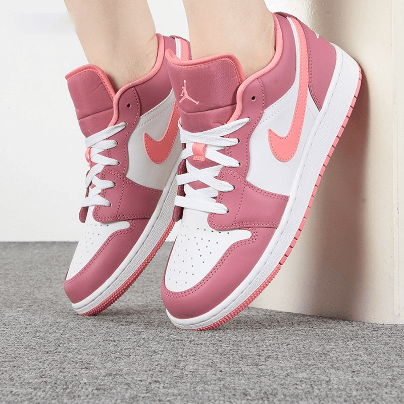 Кроссовки для баскетбола Jordan Air Jordan 1 Low Desert Berry GS - изображение 6