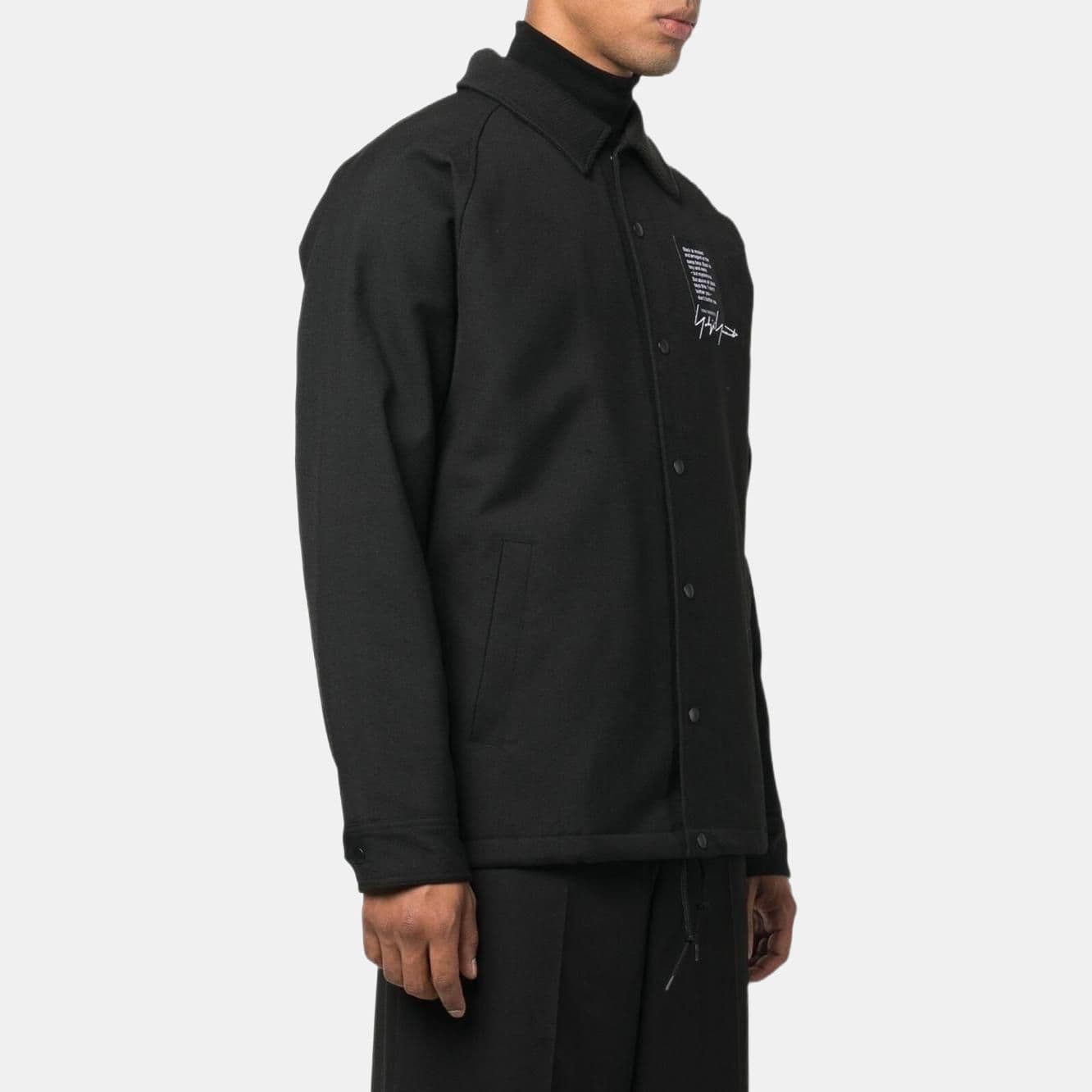 Куртка Yohji Yamamoto FW22 Logo Print Jacket - изображение 3