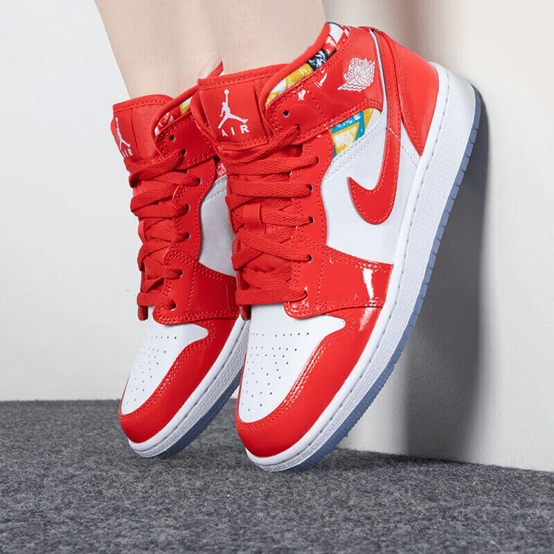 Кроссовки для баскетбола Jordan Air Jordan 1 Mid GS - изображение 4