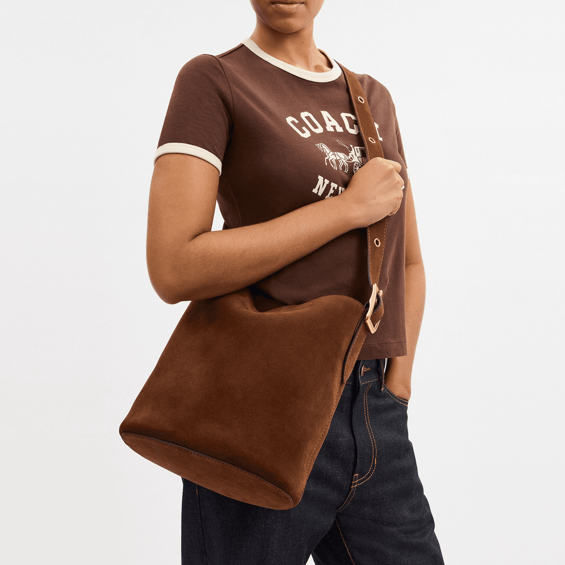 Сумка через плечо COACH Bleecker 28 - изображение 10
