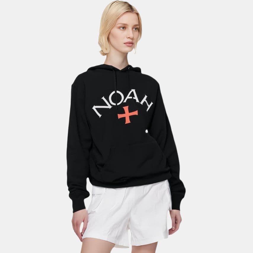 Худи NOAH Core Logo Hoodie Black - изображение 2