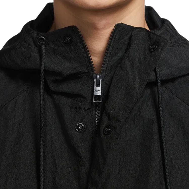 Куртка Nike Woven Logo Print Jacket Black - изображение 6