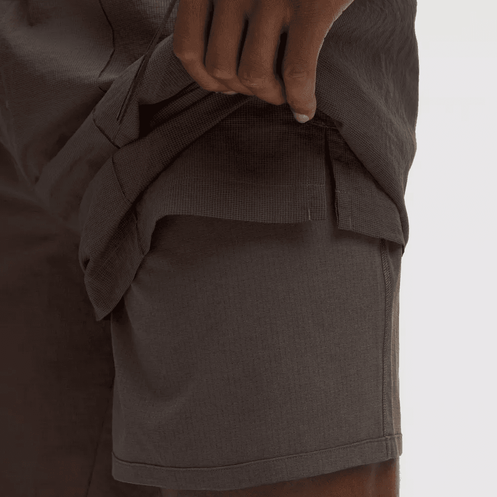 Тренировочные штаны lululemon x SLNSH WovenAir 9" StoneyTrue Tangerine - изображение 4
