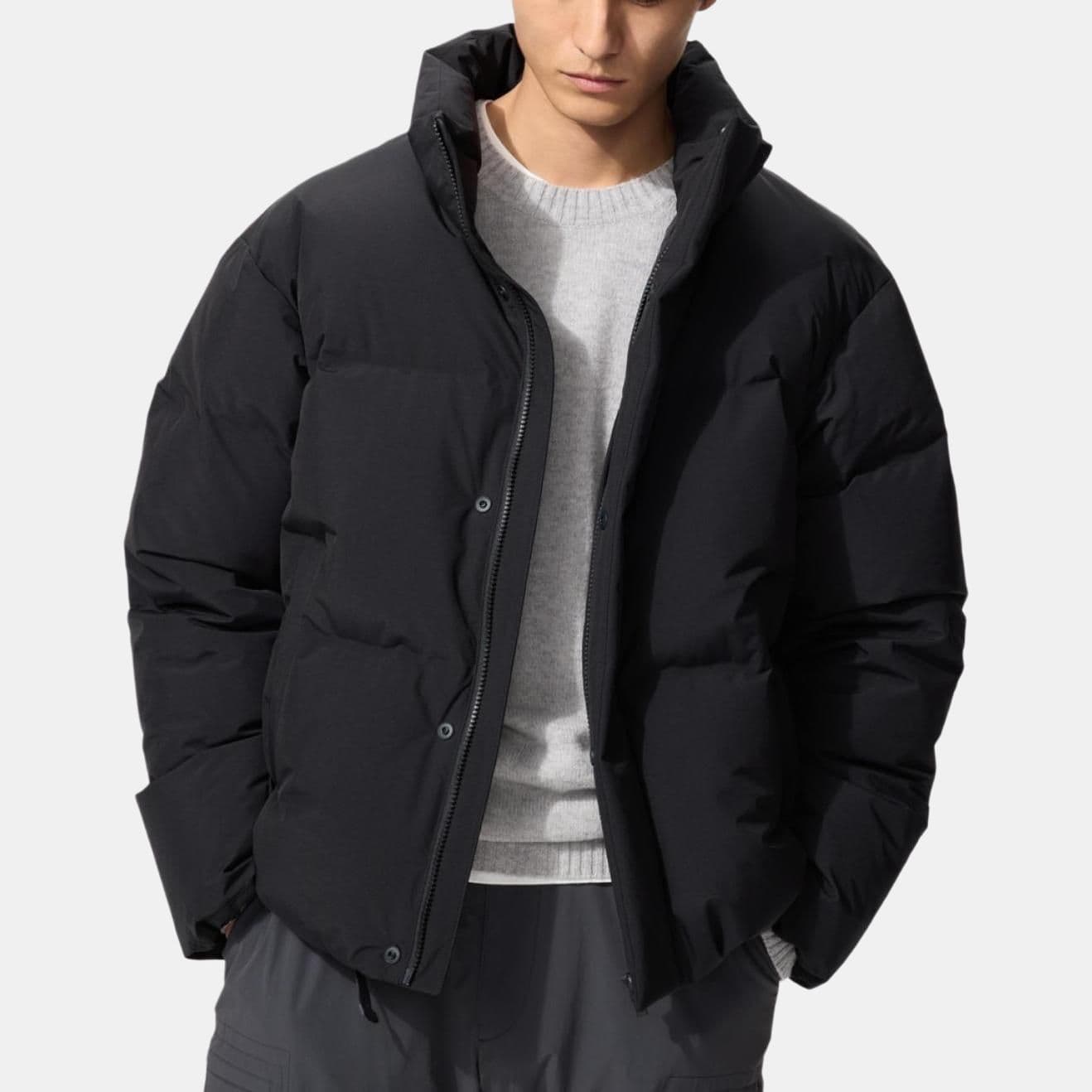 Зимняя куртка UNIQLO Seamless Down Jacket Black — фото 3