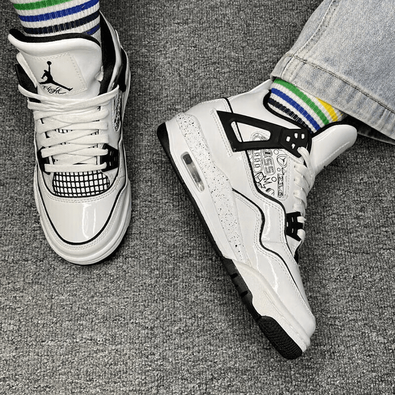 Кроссовки для баскетбола Jordan Air Jordan 4 "DIY" GS - изображение 5