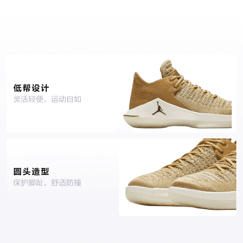 Кроссовки для баскетбола GS Air Jordan 32 Low BG - изображение 2
