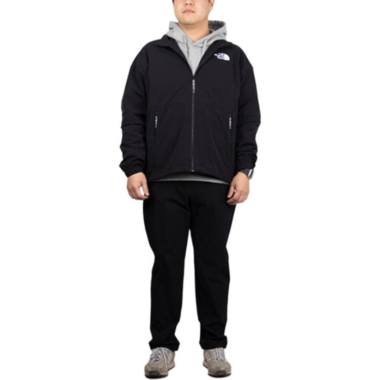 Куртка The North Face Logo Zip Jacket Black - изображение 5