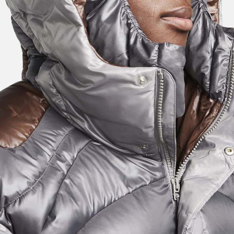 Зимняя куртка пуховик Nike Sportswear Tech Pack Iron Grey - изображение 6