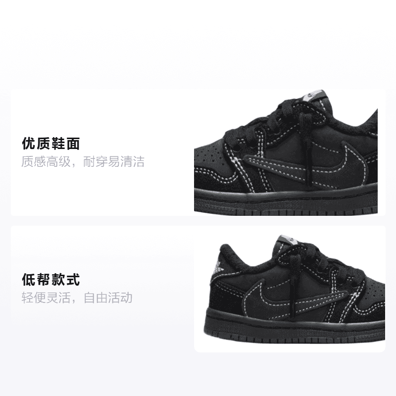 Кроссовки Travis Scott x Jordan Air Jordan 1 Retro Low OG Sp - изображение 2