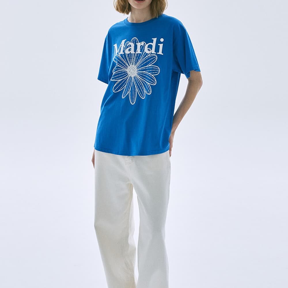 Футболка MARDI MERCREDI FW25 T Рубашка Женская Корейская Стиль - изображение 5