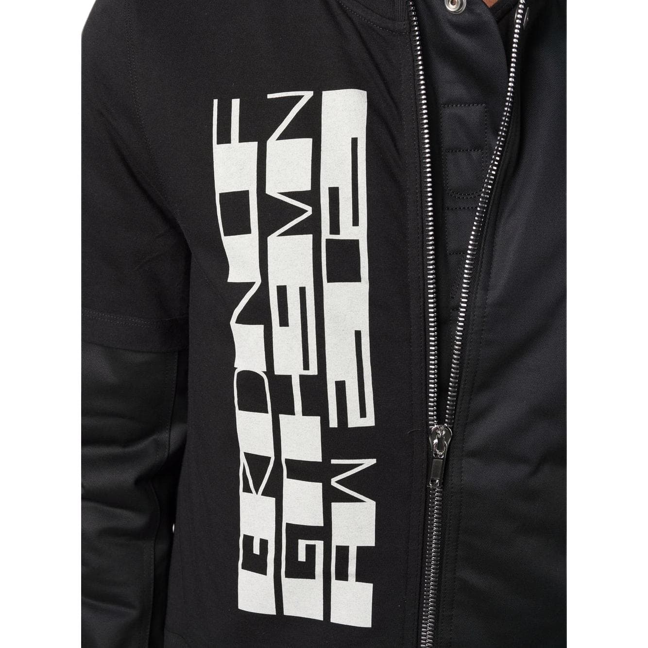 Куртка Rick Owens DRKSHDW FW21 Bomber Jacket Black - изображение 5
