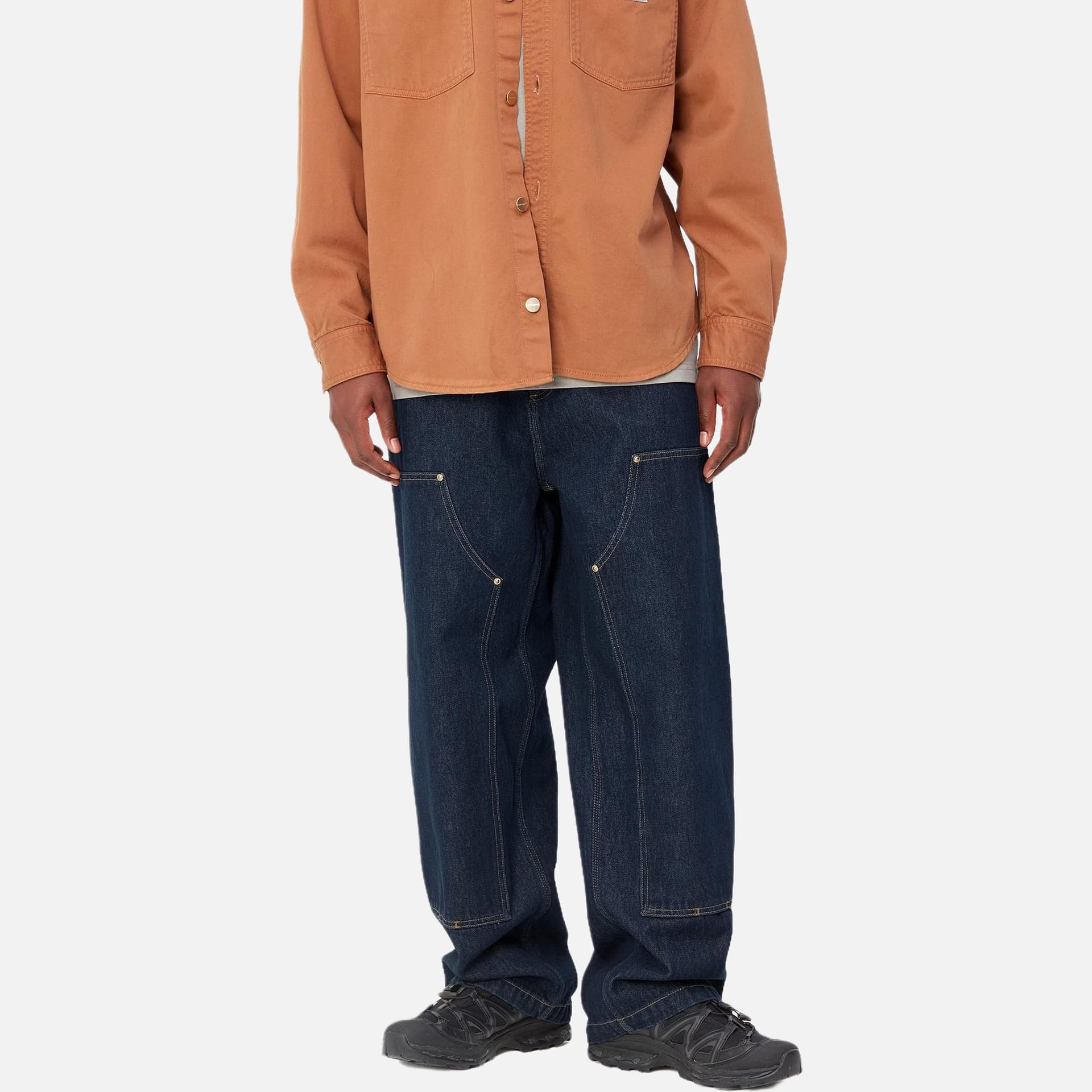 Штаны Carhartt WIP SS23 Denim Pants Blue — фото 3