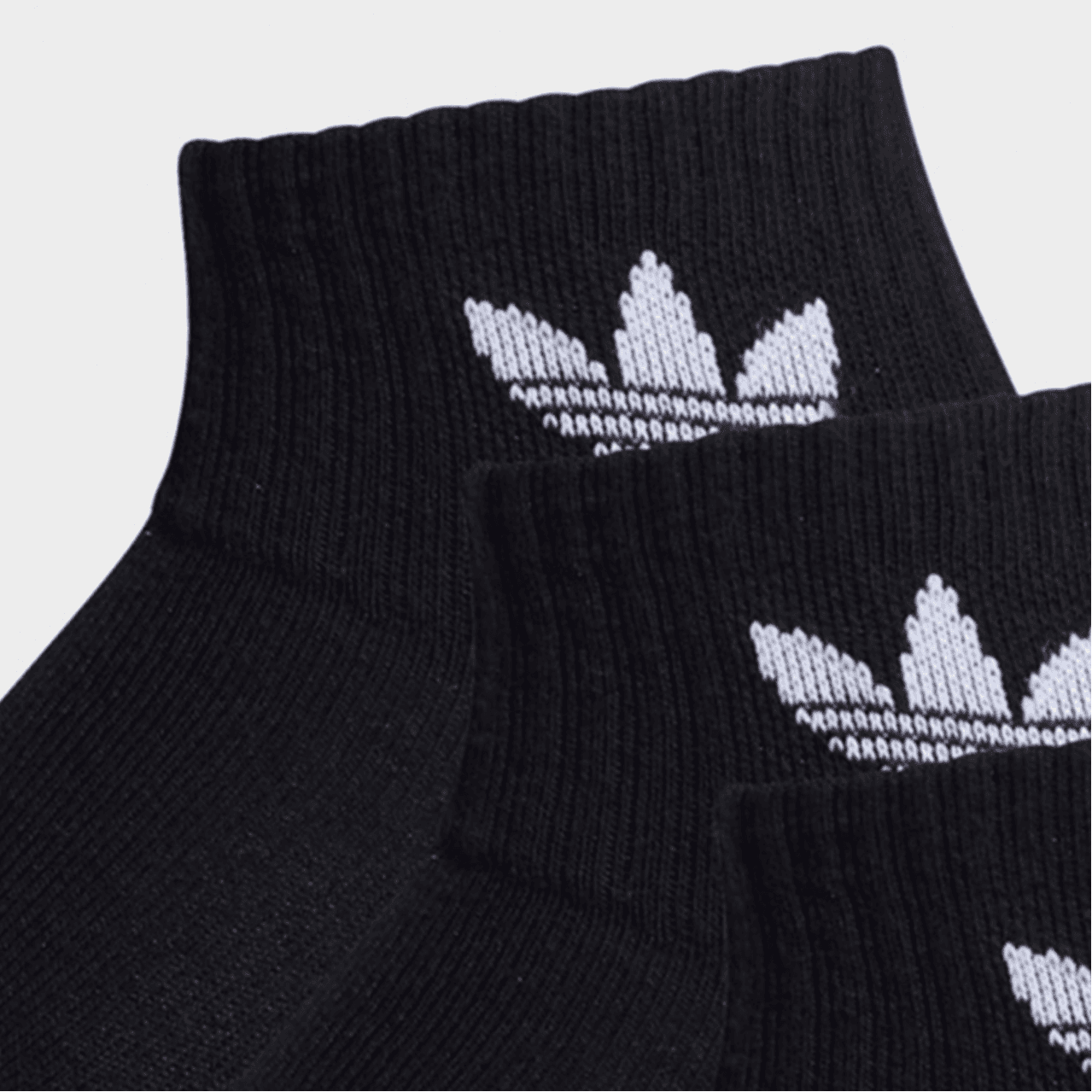 adidas Originals Trefoil Logo Socks Set Black - изображение 2