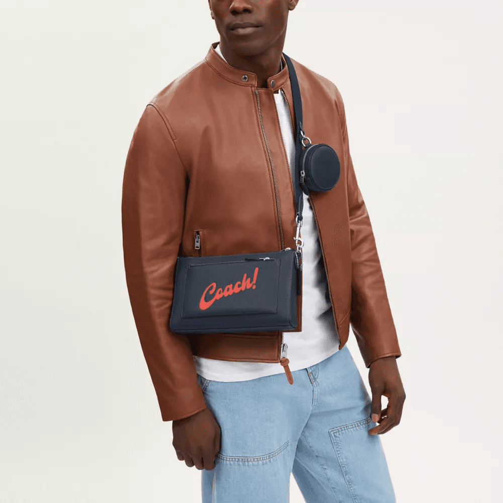 Сумка через плечо COACH Holden 25 Logo - изображение 5