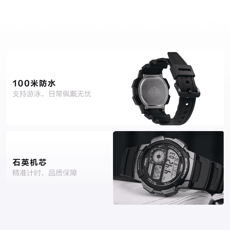 Часы Casio AE-1000W-1B - изображение 2