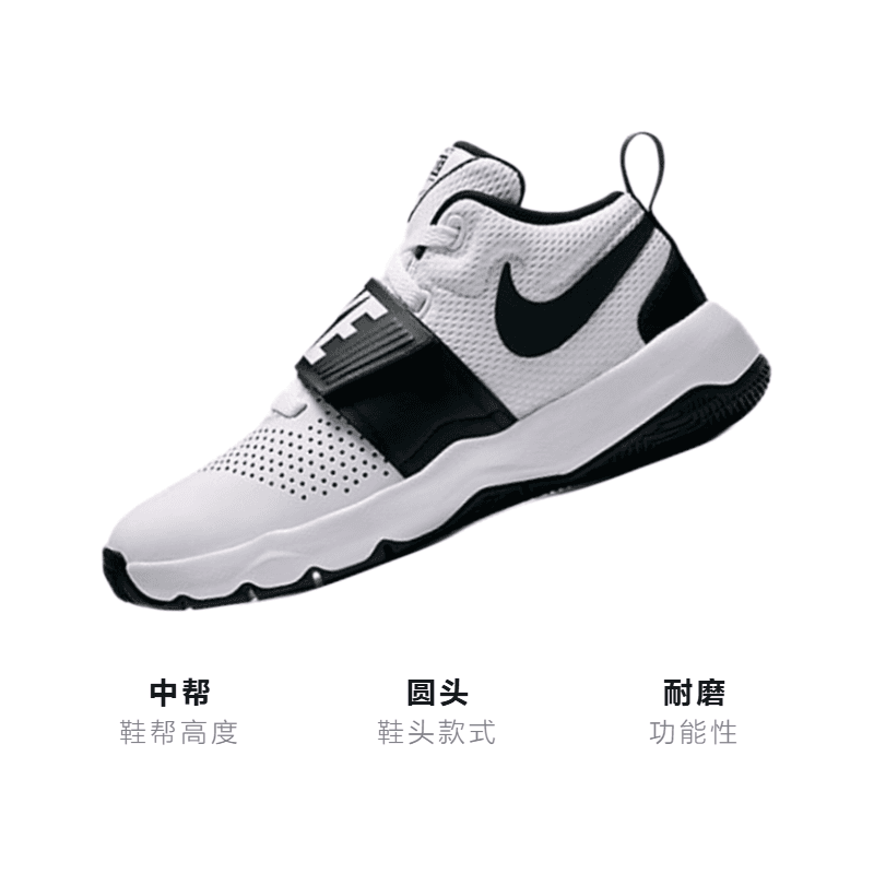 Кроссовки для баскетбола Nike Team Hustle D 8 GS - изображение 3
