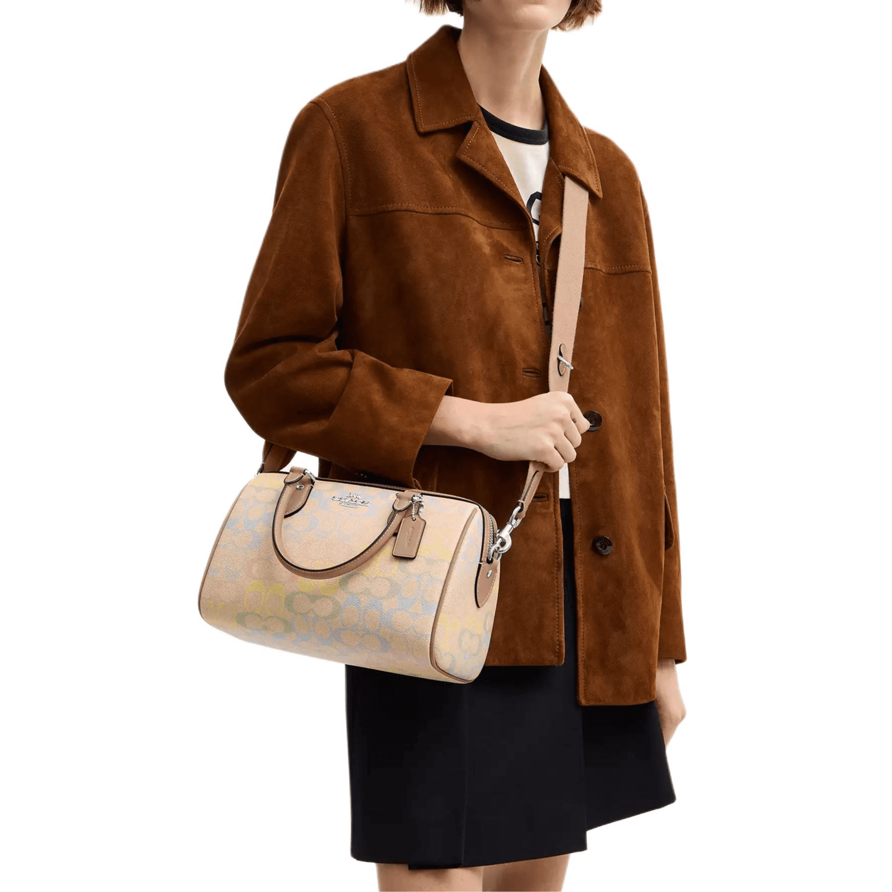 Сумка COACH Rowan 25 logo - изображение 7