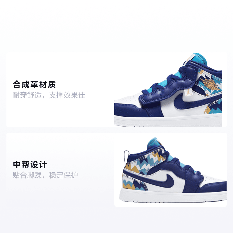 Кроссовки для баскетбола Jordan Air Jordan 1 - изображение 2