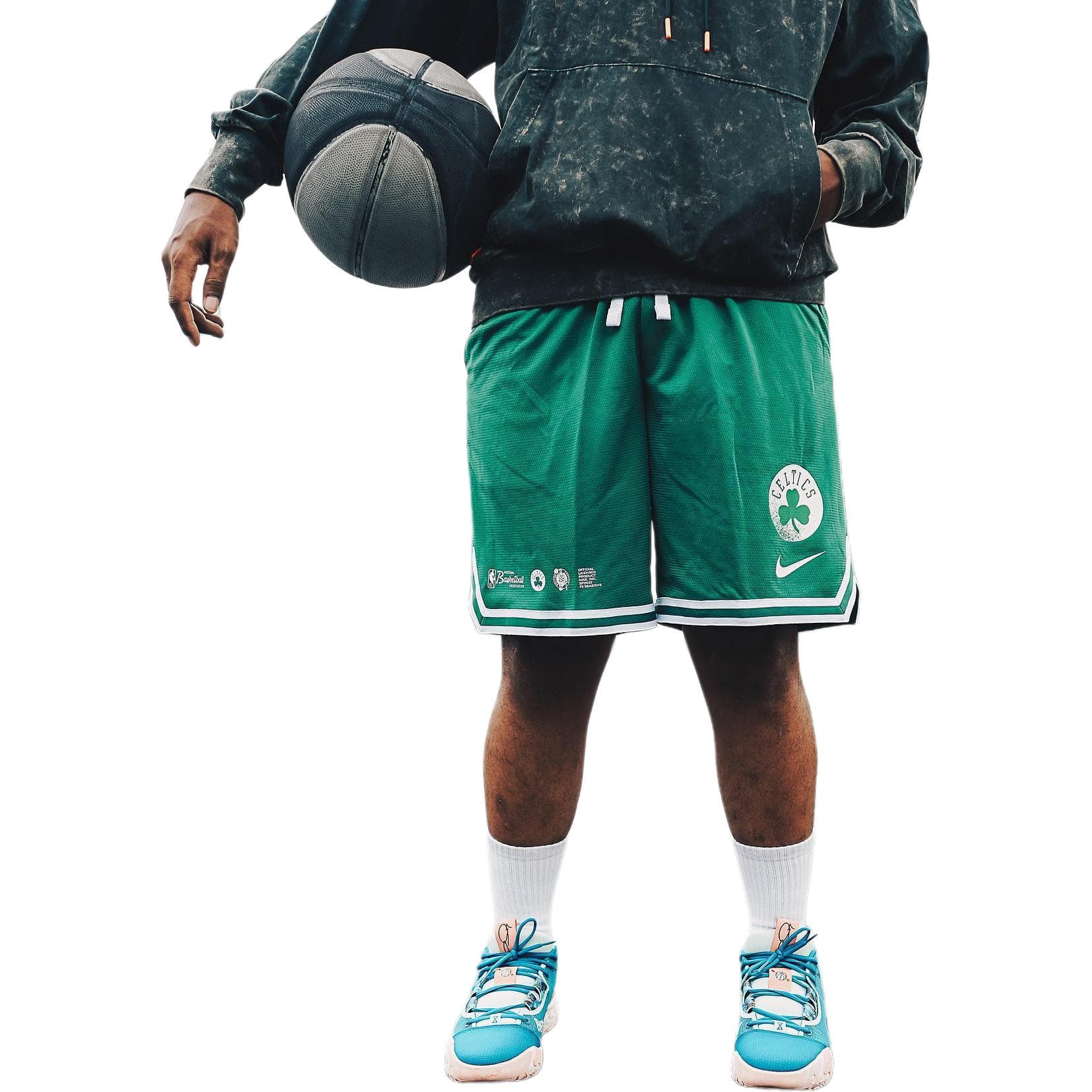 Баскетбольные шорты Nike Boston Celtics Logo Basketball Pants Green - изображение 3