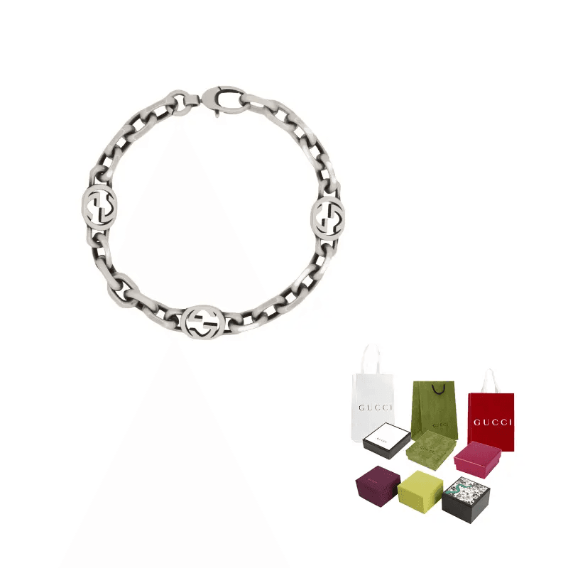 Браслет Gucci Silver Chain Bracelet - изображение 6