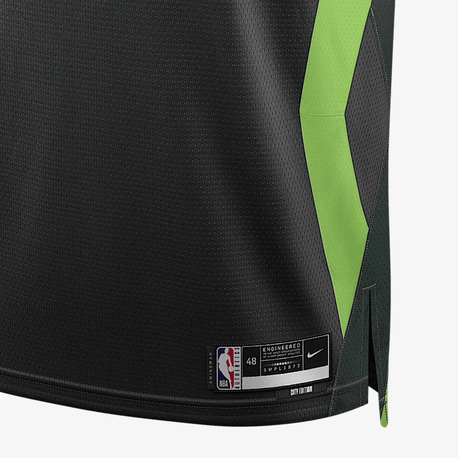 Баскетбольная майка Nike x NBA Tatum Dri-Fit City Edition 2024/25 Black - изображение 4