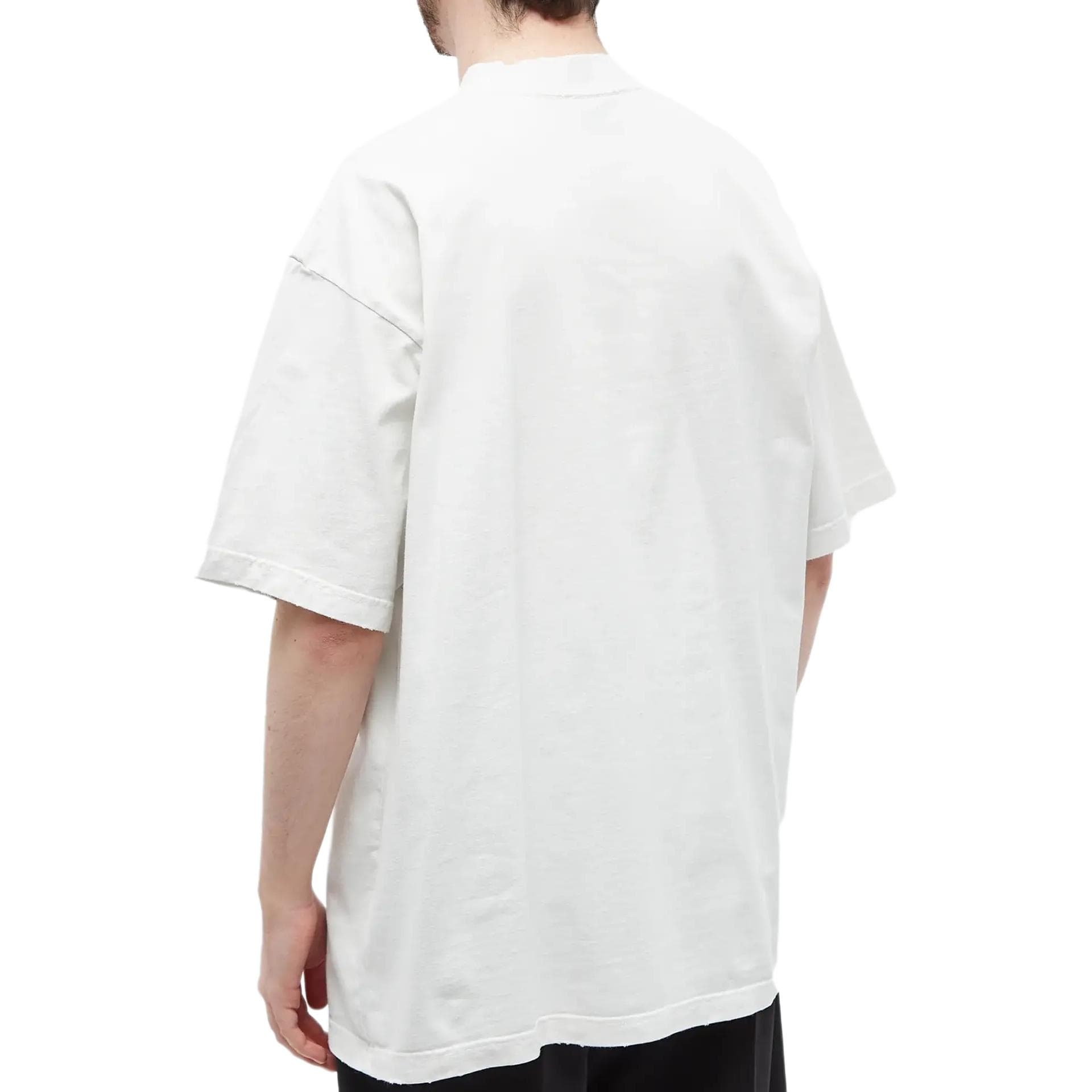 Футболка Balenciaga SS23 White Tee - изображение 4