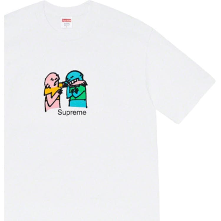 Футболка Supreme Bite Tee White - изображение 5
