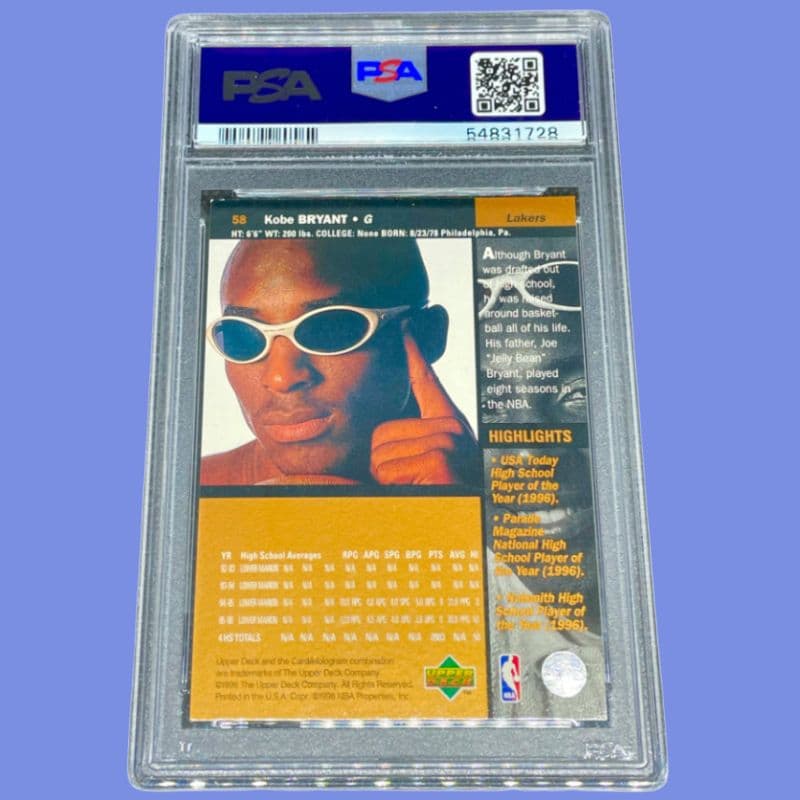 UPPER DECK 1996-97 Upper Deck PSA8 - изображение 3