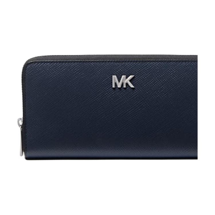 Кошелек MICHAEL KORS Edison Коровья кожа Кошелек Маленький Мужской Морской синий - изображение 4