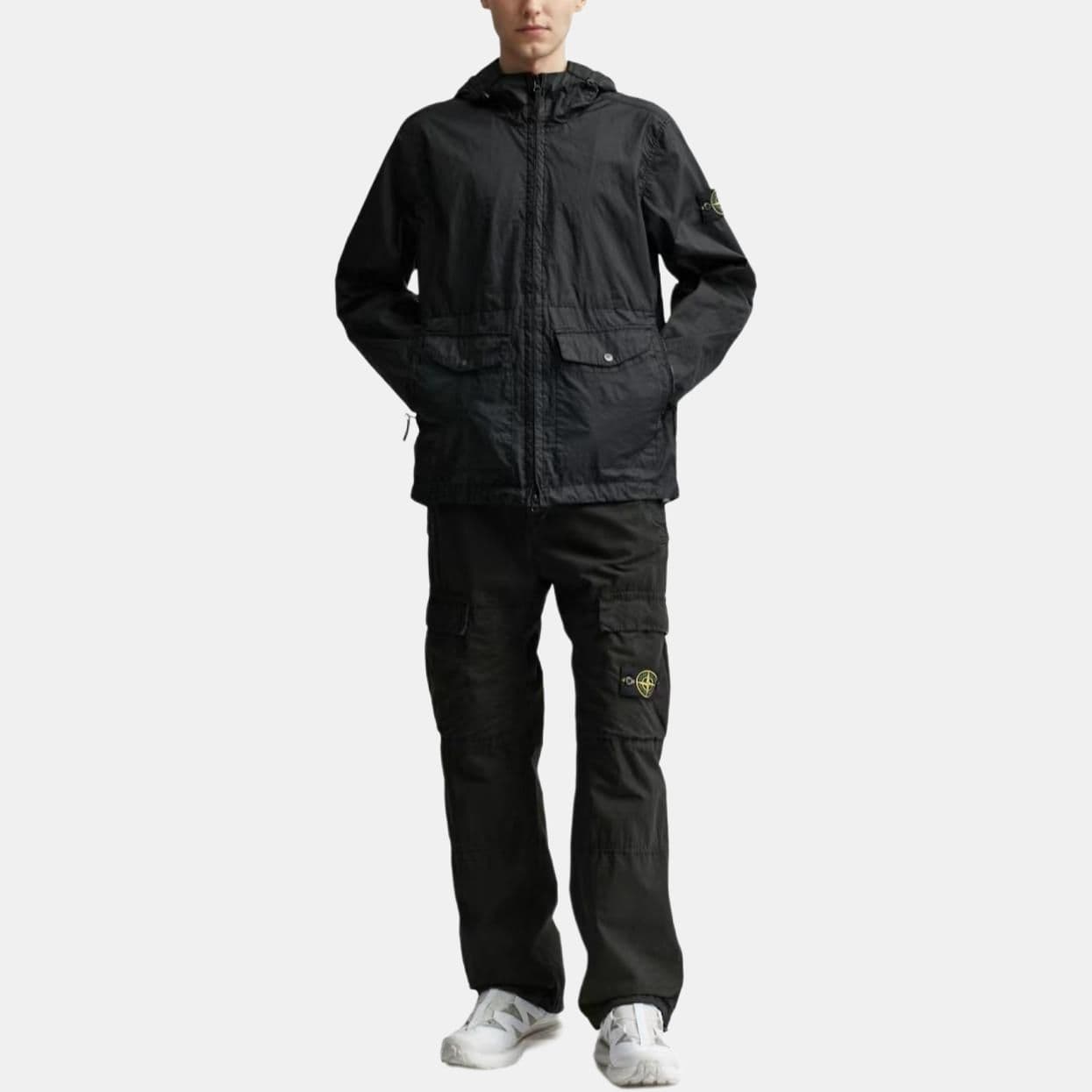 Куртка Stone Island Membrana 3L TC Black — фото 5