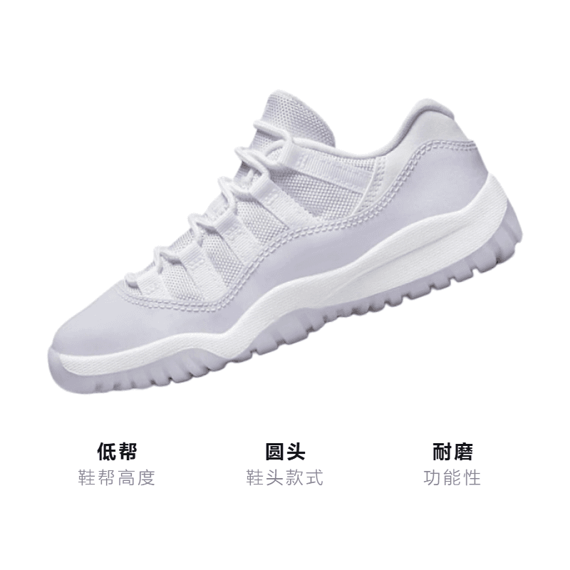 Кроссовки для баскетбола Jordan Air Jordan 11 - изображение 3