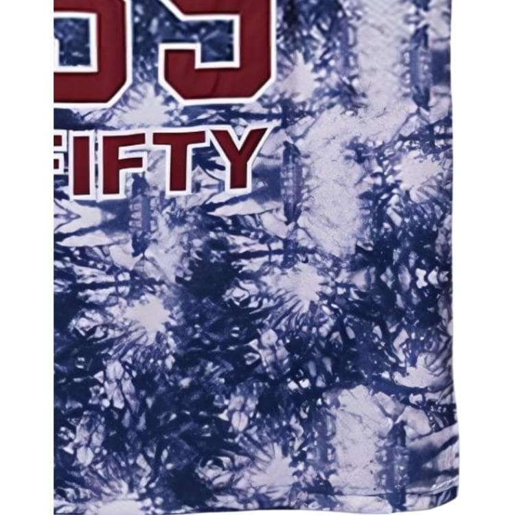 Баскетбольная майка New Era Tie-Dye Basketball Vest Purple - изображение 7