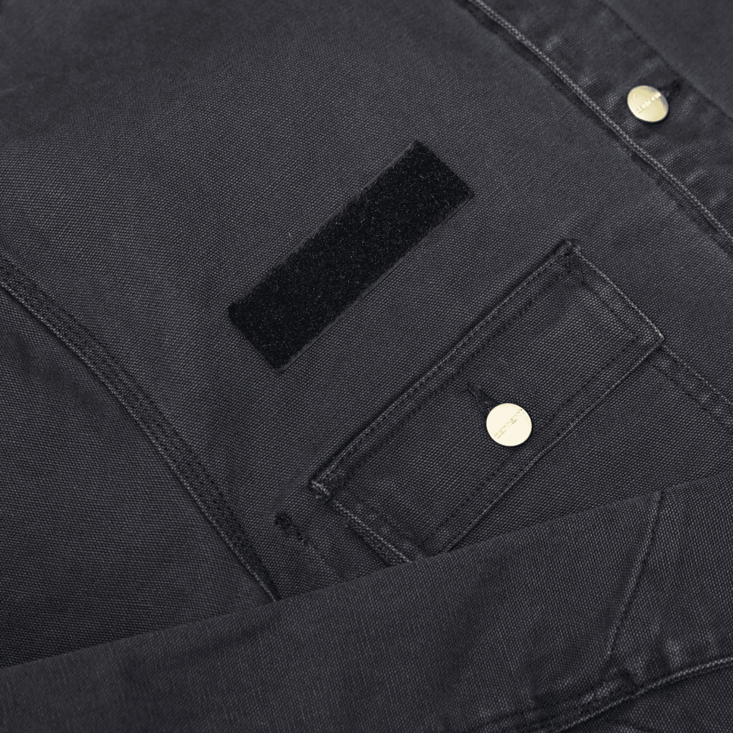 Куртка Carhartt WIP x Journal Standard Washed Logo Jacket Black - изображение 5