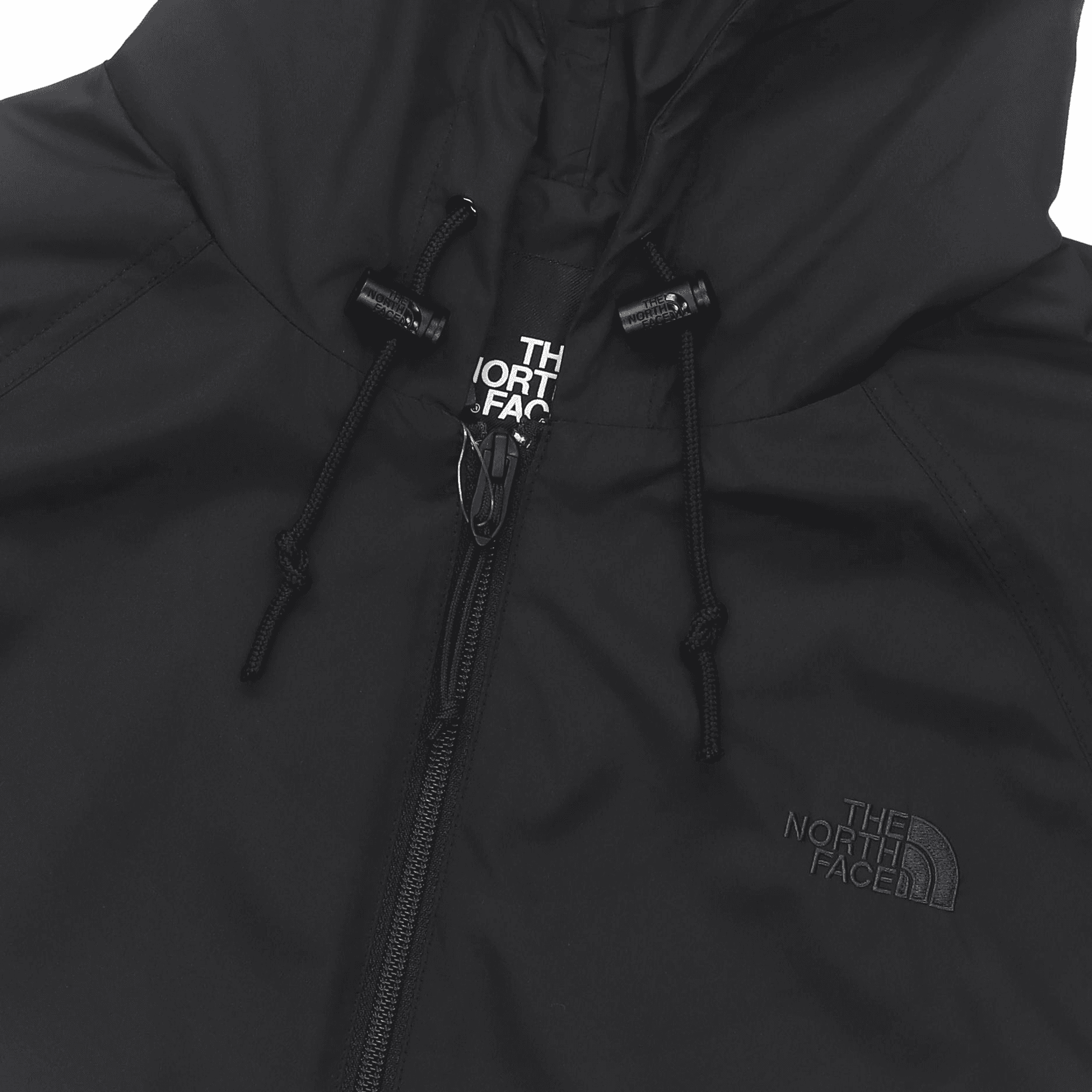 Куртка The North Face Logo Print Hoodie Jacket Black - изображение 6