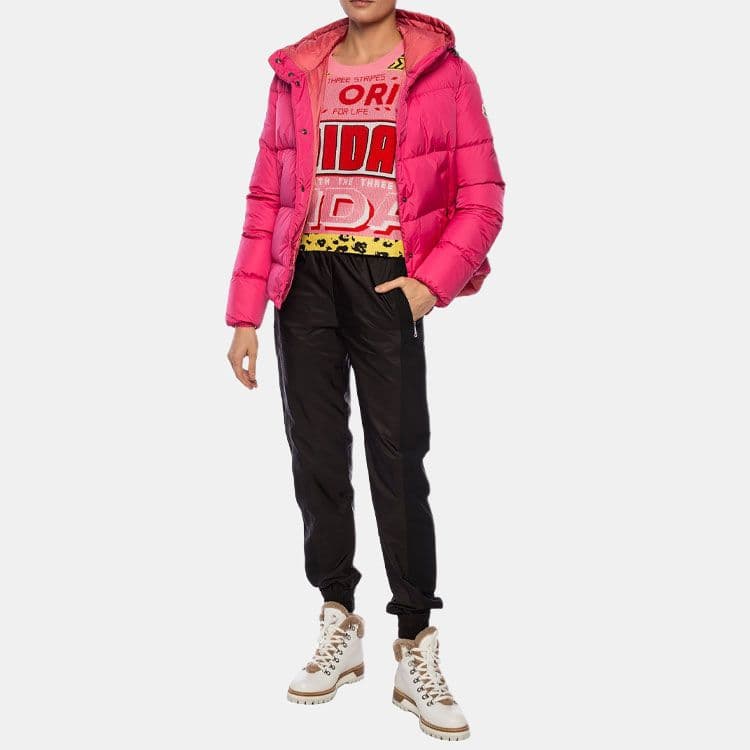 Зимняя куртка Moncler Lena Quilted Down Jacket Pink - изображение 3