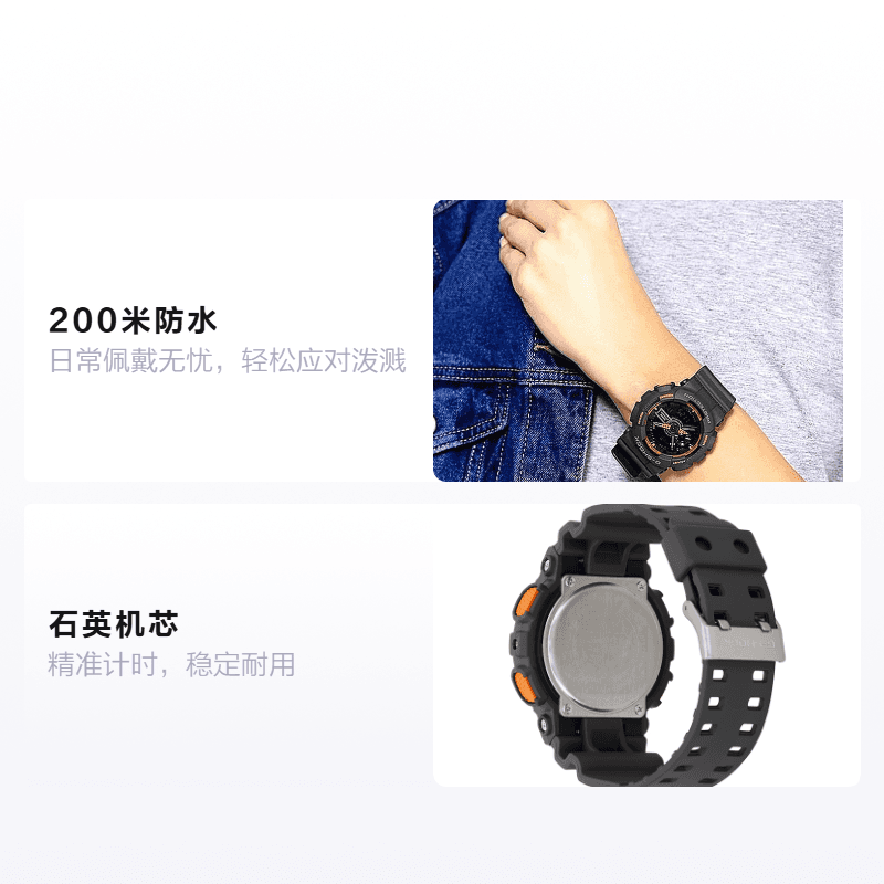 Часы CASIO YOUTH G-SHOCK GA-110TS-1A4 - изображение 2