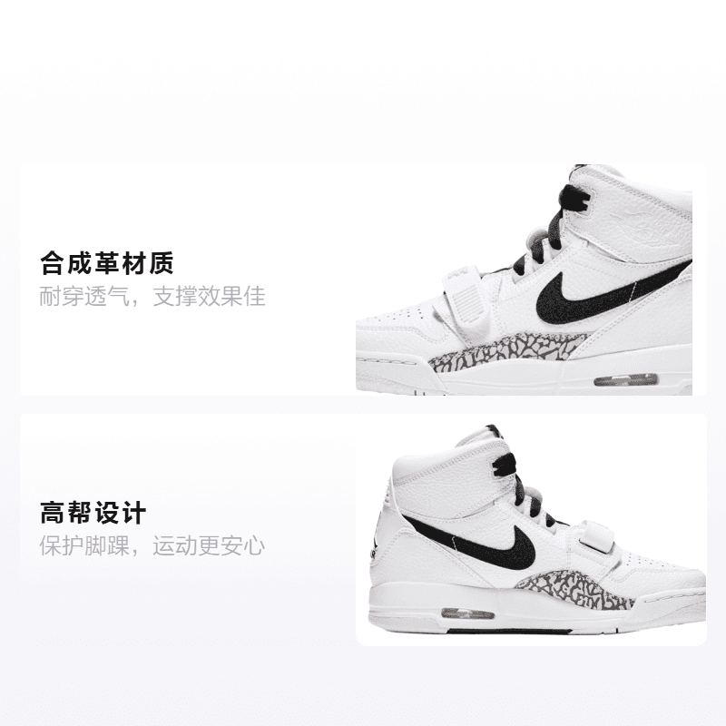 Кроссовки для баскетбола Jordan Legacy 312 GS - изображение 2