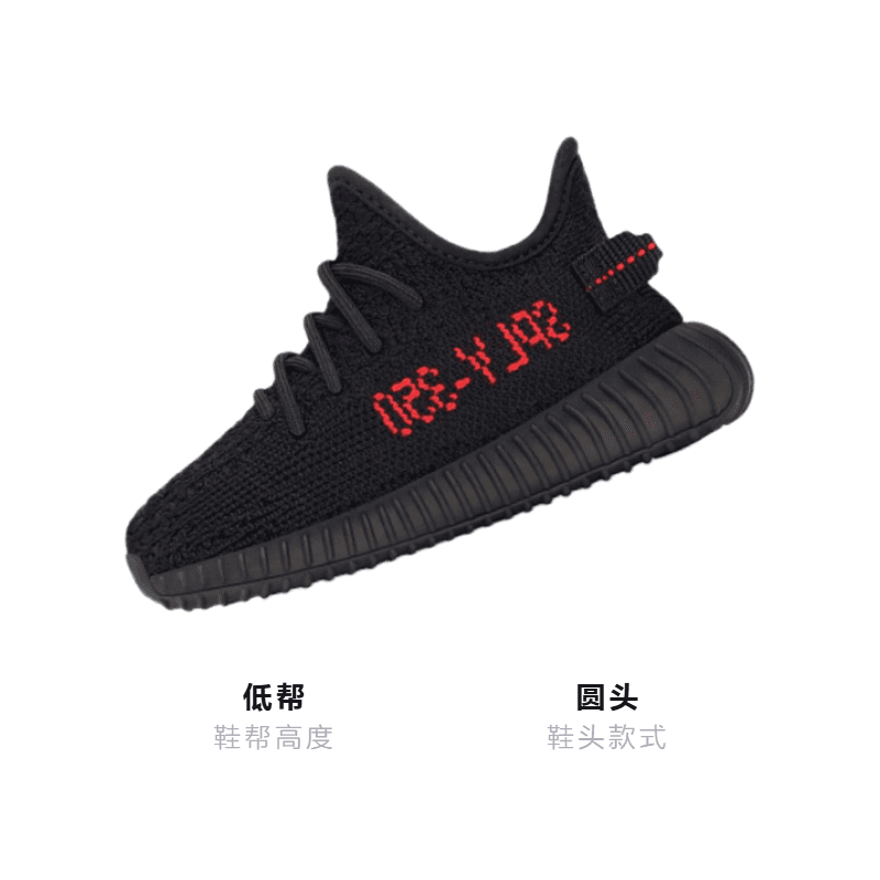 Кроссовки adidas originals Yeezy Boost 350 V2 "Bred" - изображение 3