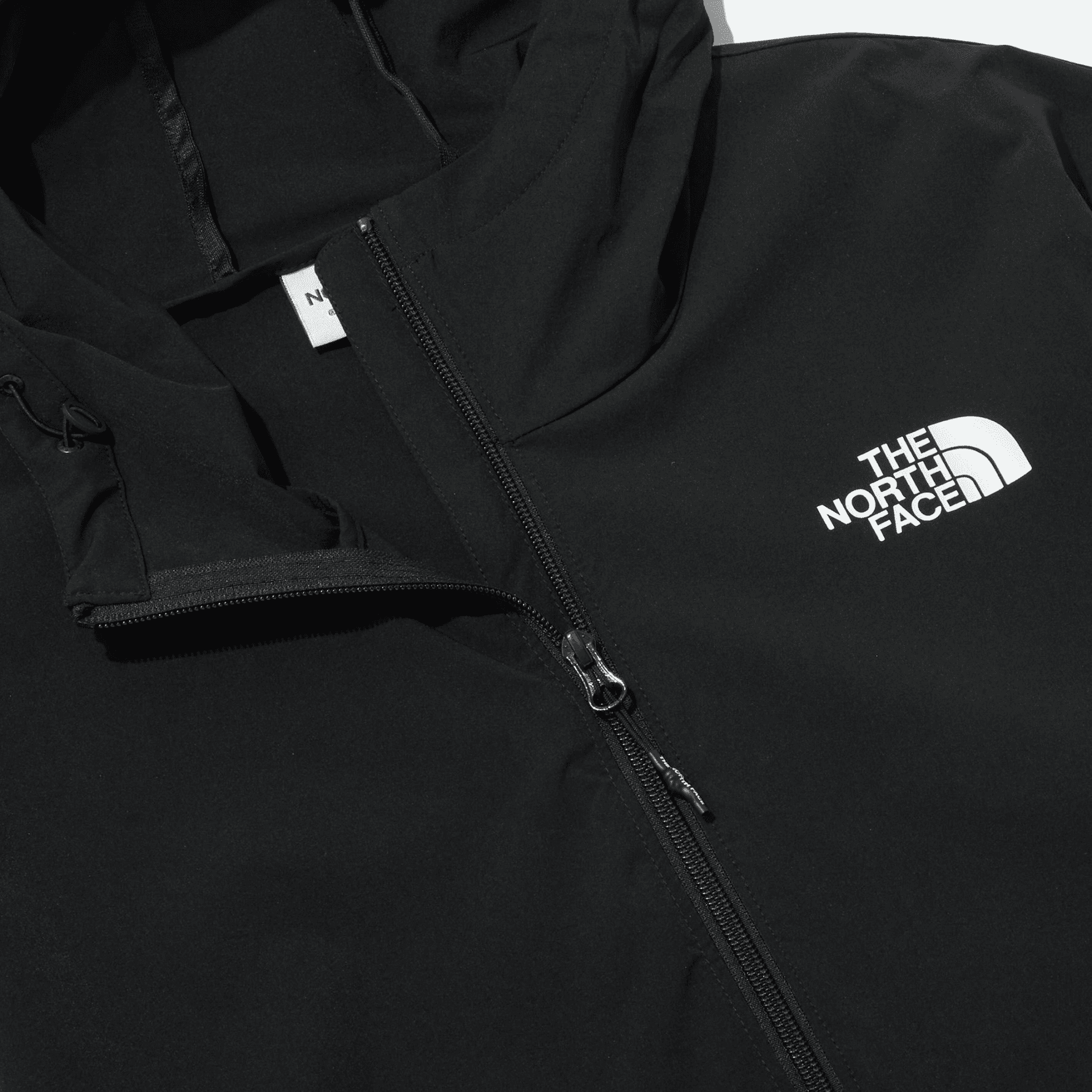 Куртка The North Face Logo Hoodie Jacket Black - изображение 4