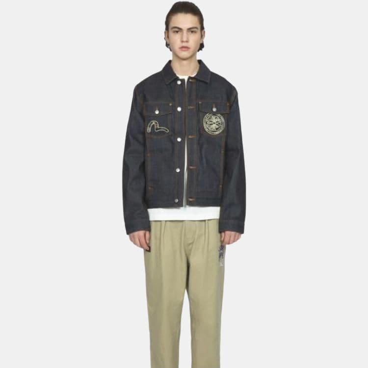 Джинсовая куртка EVISU SS23 Logo - изображение 5
