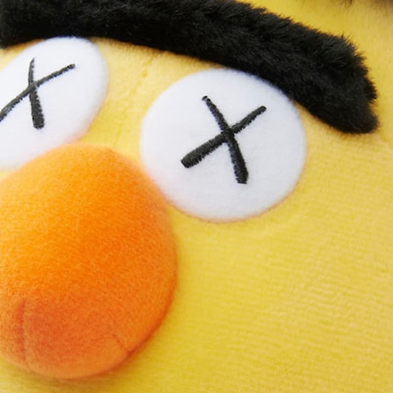 Мягкая игрушка UNIQLO x SESAME STREET x KAWS Bert - изображение 3