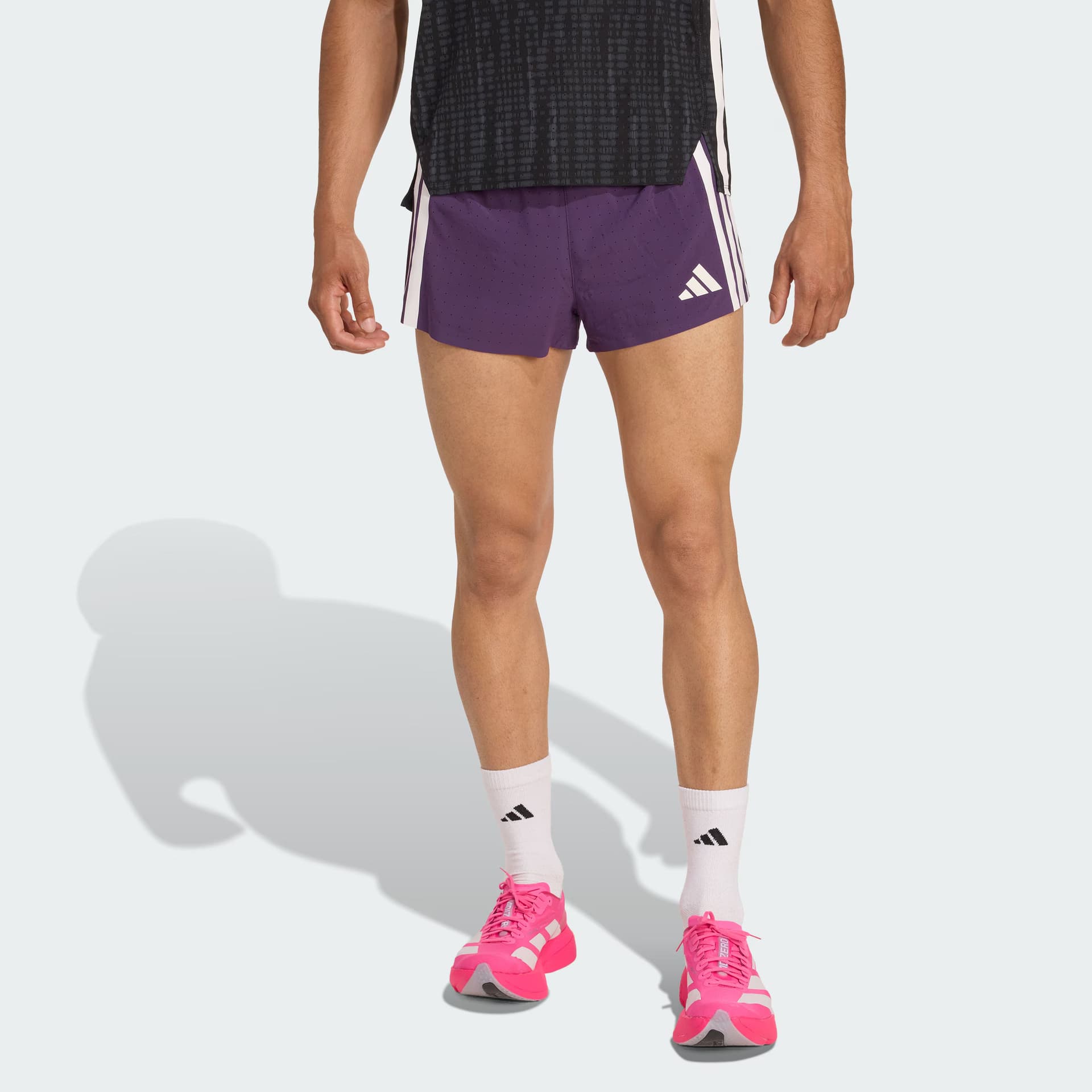 Тренировочные штаны adidas Adizero SS25 RUNNING SPLIT Logo - изображение 2