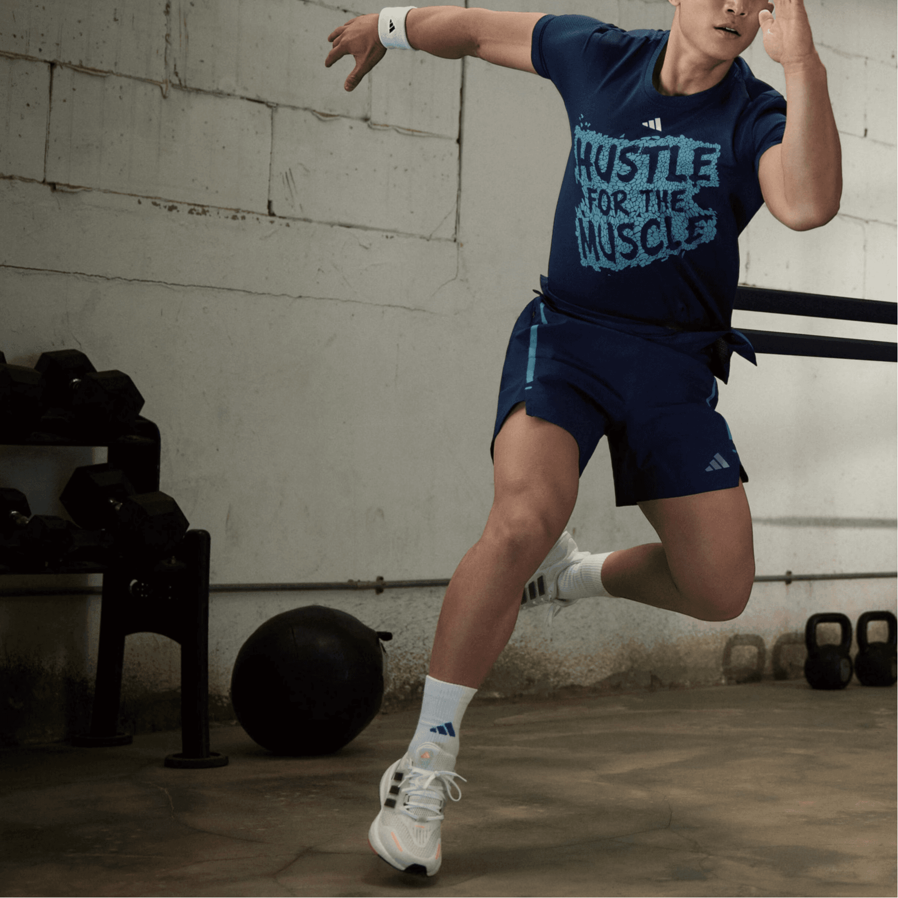 Тренировочные штаны adidas Workout Teach Not Preach - изображение 5